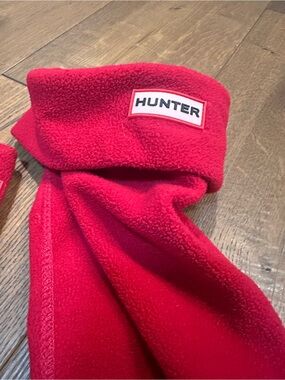 Hunter Bright   Fleece Socks with Logo Patch